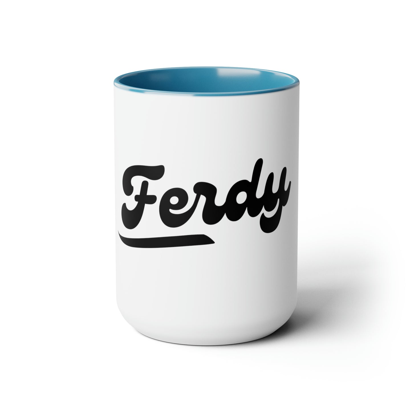 Two-Tone Coffee Mugs, 15oz